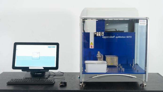 Eppendorf epMotion 5073 Automated Liquid Handling System for Precision Pipetting-cover