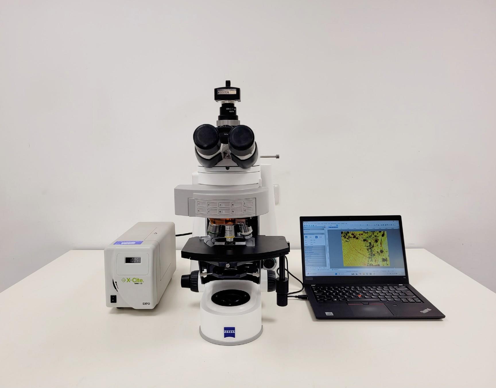 Zeiss Axio Imager .D2 System with AmScope Camera and Software