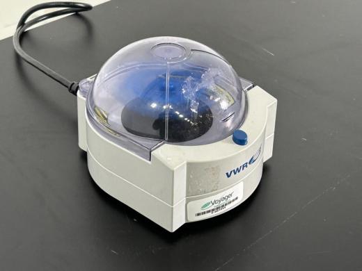 VWR Galaxy Mini Benchtop Single-Speed Microcentrifuge with Clear Dome Lid-cover