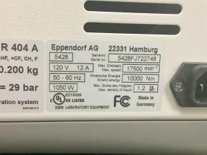 Eppendorf 5430R Benchtop Refrigerated Microcentrifuge with Rotor Recognition, 12 of 12