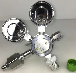 Veriflo 19600325 Stainless Steel Single Stage Pressure Regulator (CGA 346), 3 of 5