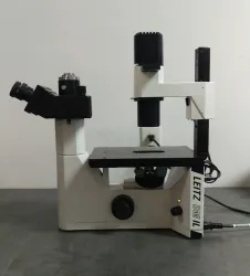 Leica Leitz DM IL Inverted Phase Contrast Microscope with Trinocular Head, 2 of 8