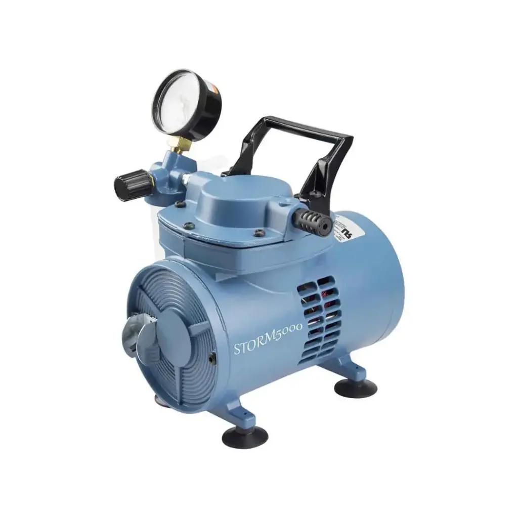 Scilogex STORM5000 Diaphragm Vacuum Pump with PTFE-Coated Surfaces and Adjustable Vacuum Regulator