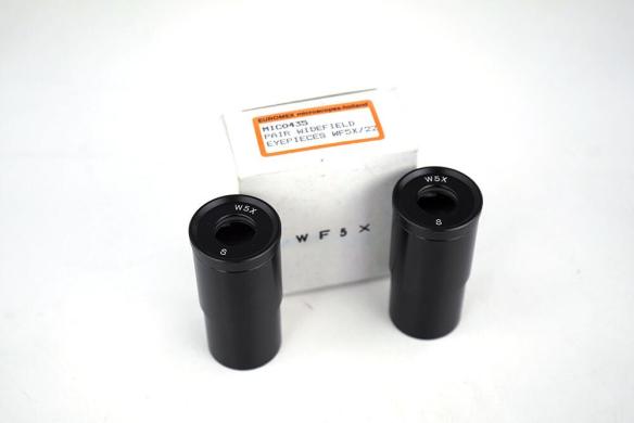 Euromex / Motic WF5X/22 Pair of Widefield Microscope Eyepieces-cover