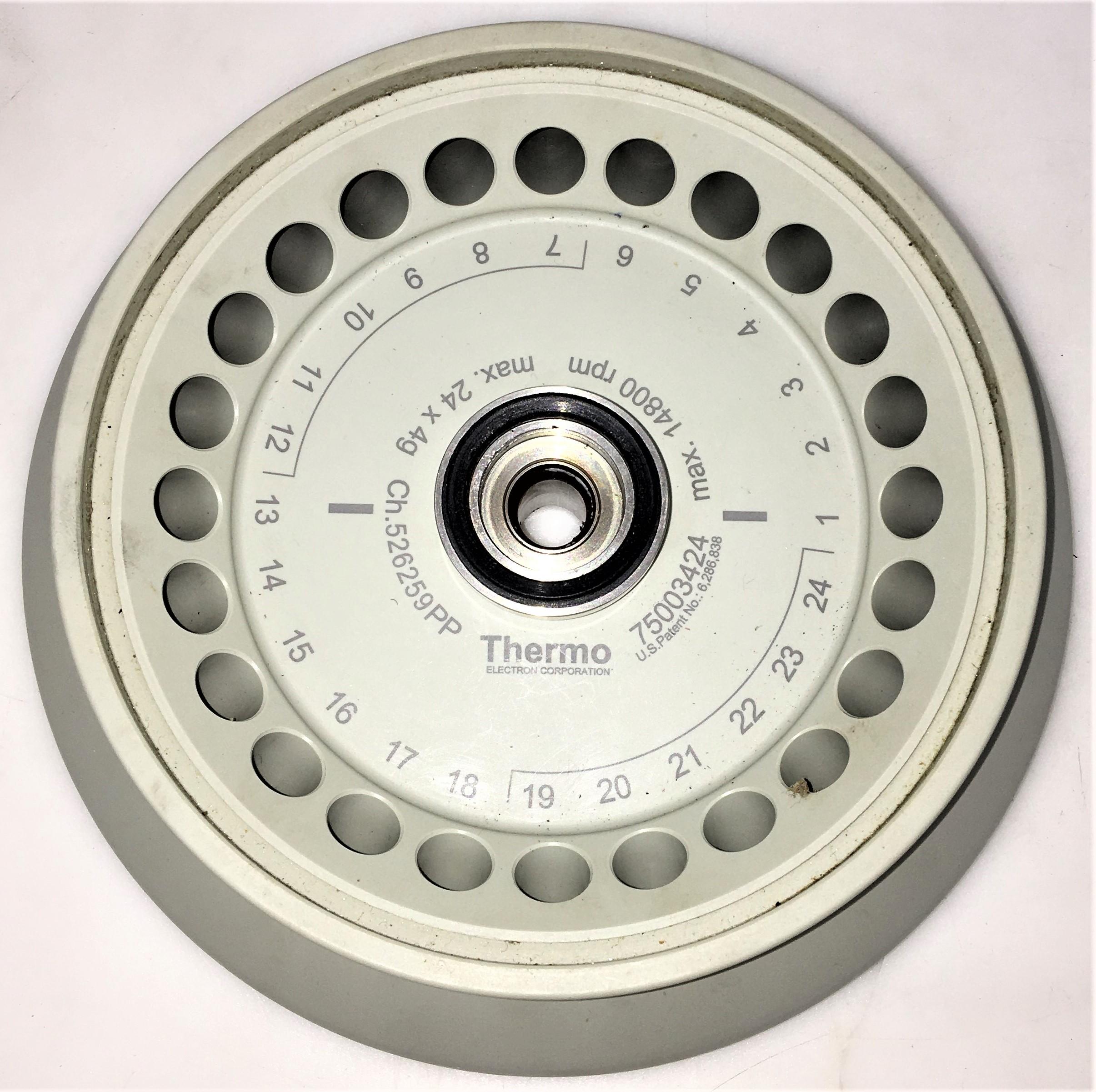 Thermo Scientific 75003424 Fixed-Angle Rotor (24 x 1.5/2 mL)