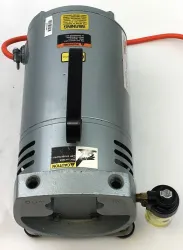 Gast 0323-G582EDX Rotary Vane Vacuum Pump, 5 cfm, 1/3 HP, 3 of 6