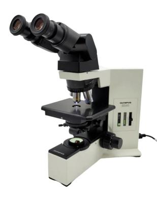 Olympus BX40 Compound Microscope with Tilting Binocular Head and Plan Objectives-cover