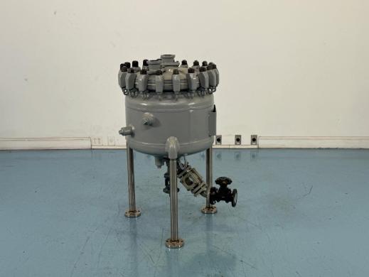 Pfaudler 20 Gallon Glass Lined Jacketed Reactor for Chemical and Bioprocess Applications-cover