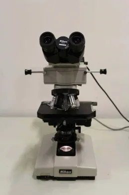 Nikon Labophot Binocular Fluorescence Microscope