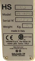 Varian HS 602 Dual Stage Oil-Sealed Rotary Vacuum Pump (17.6 cfm), 12 of 16