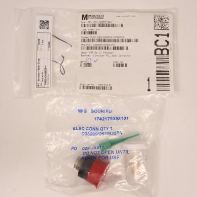 Souriau D38999/26MB35PN Circular MIL-Spec 13-Pin Size 11 Straight Plug Connector-cover