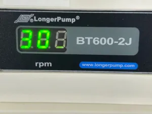 LongerPump BT600-2J Peristaltic Pump with Digital RPM Display and Manual Speed Control, 2 of 4
