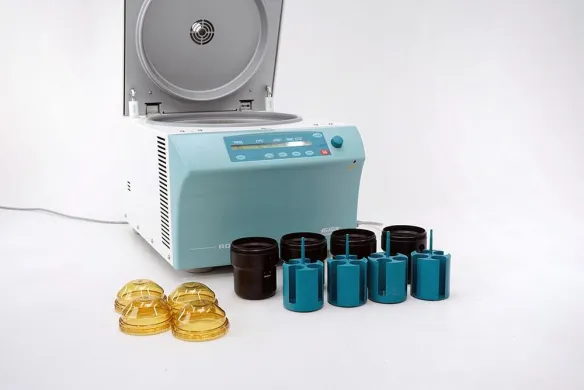 Hettich Rotina 380 Benchtop Centrifuge with 1754 Rotor, 1752 Buckets and 1774-A 50 mL Conical Tube Adapters