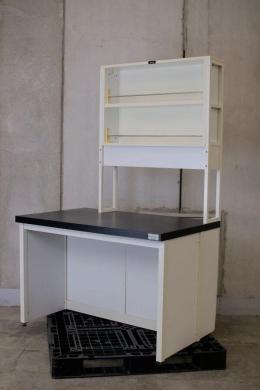 Yamato Laboratory Workbench W1200×D750×H800mm with Reagent Shelf-cover