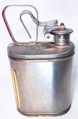 Eagle 1301 Stainless Steel 1 Gallon Laboratory Safety Can for Flammable Liquids