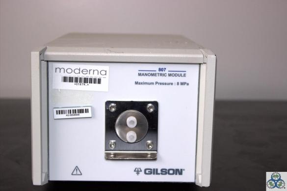 Gilson Model 807 HPLC Pump Module, 0-10 mL/min, 600 Bar Pressure Capacity-cover