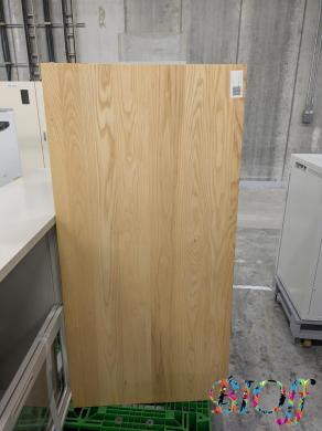 7720 Laboratory Main Desk, 140 × 69.5 × 70 cm, Wood-Grain Finish-cover
