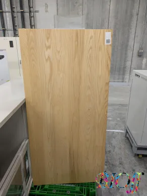 7720 Laboratory Main Desk, 140 × 69.5 × 70 cm, Wood-Grain Finish