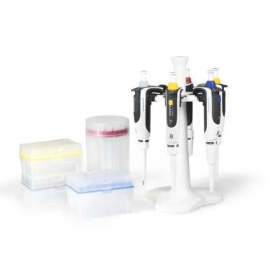 BrandTech Scientific Transferpette S Pipette Set, 0.5 to 5000ul-cover