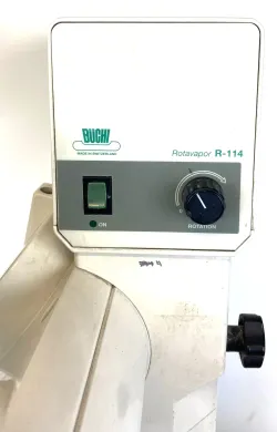 Buchi Rotavapor R-114 Rotary Evaporator with B-480 Heating Bath and Glassware Set