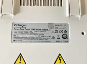 Invitrogen PowerEase Touch Electrophoresis Power Supply PS0350/PS0120 with Touchscreen Interface, 14 of 15