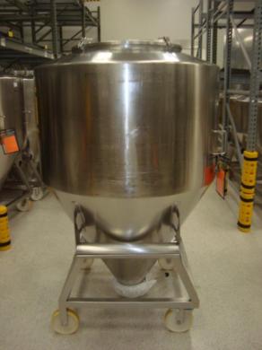 Bohle Mobile 1400L Stainless Steel Tote for Laboratory and Bioprocessing Storage-cover