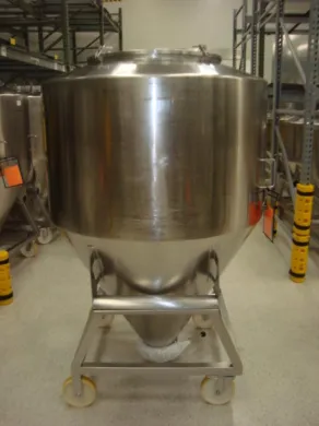 Bohle Mobile 1400L Stainless Steel Tote for Laboratory and Bioprocessing Storage
