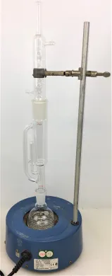 Soxhlet Extraction Kit with Barnstead Electrothermal CM0250-CEX1 Heating Mantle (250mL)