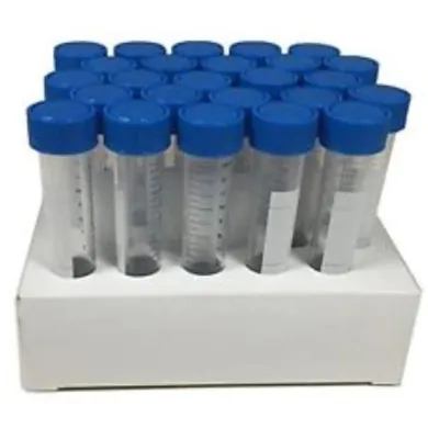 Scilogex 50mL Polypropylene Conical Centrifuge Tube, Sterile, 25/Pack