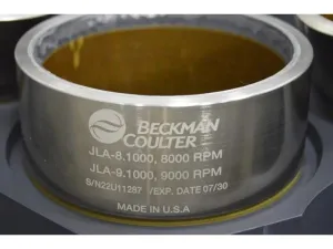 Beckman Coulter Avanti JXN-26 IVD Refrigerated Centrifuge with JLA-8.1000 Large-Volume Rotor, 18 of 18
