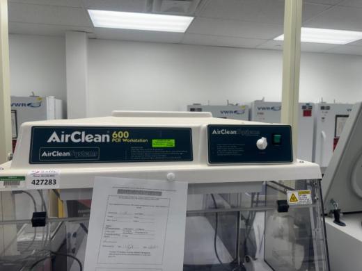 AirClean 600 PCR Workstation AC632DB with HEPA-Filtered Airflow for Contamination Control-cover