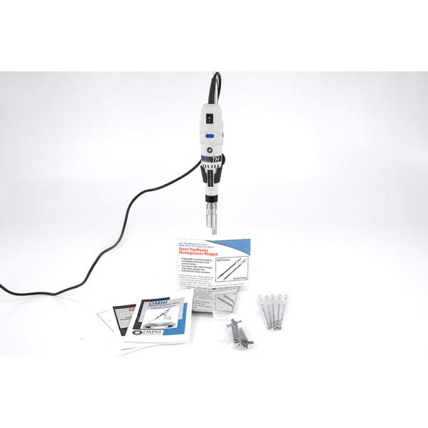 Omni TH Tissue Homogenizer with 5 Soft Tips, 5,000-35,000 rpm, 21-TH220 + Stand