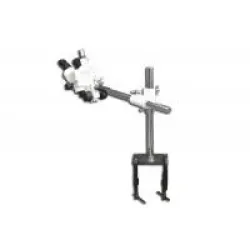 Meiji EMZ-5TR Trinocular Zoom Stereo Microscope with S-4600 Table Clamp Boom Stand, 5 of 5