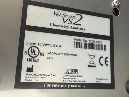 Abaxis VetScan HM5 Veterinary Hematology Analyzer with Integrated Chemistry Testing-cover