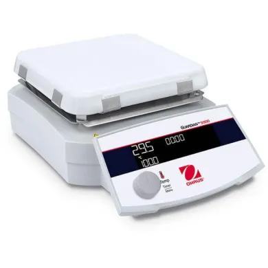 Ohaus Guardian 5000 Hotplate with Digital Control and Ceramic Plate e-G52HP07C