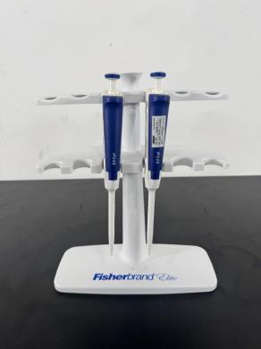 Fisherbrand Elite Single Channel Adjustable Volume Pipettes with Stand (Set of 2)-cover