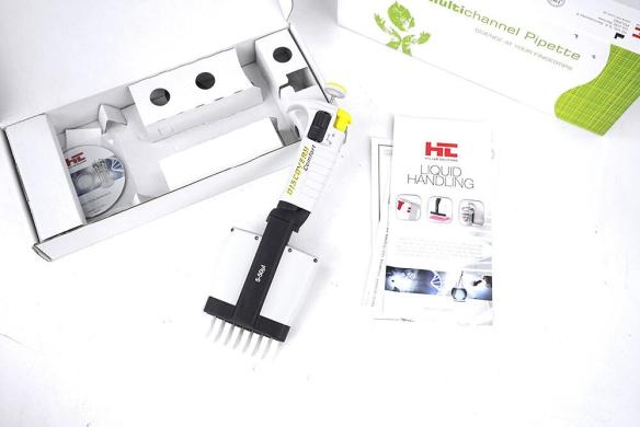 HTL Discovery Comfort DV8-50 Single-Channel Manual Pipette, 5–50 µL-cover