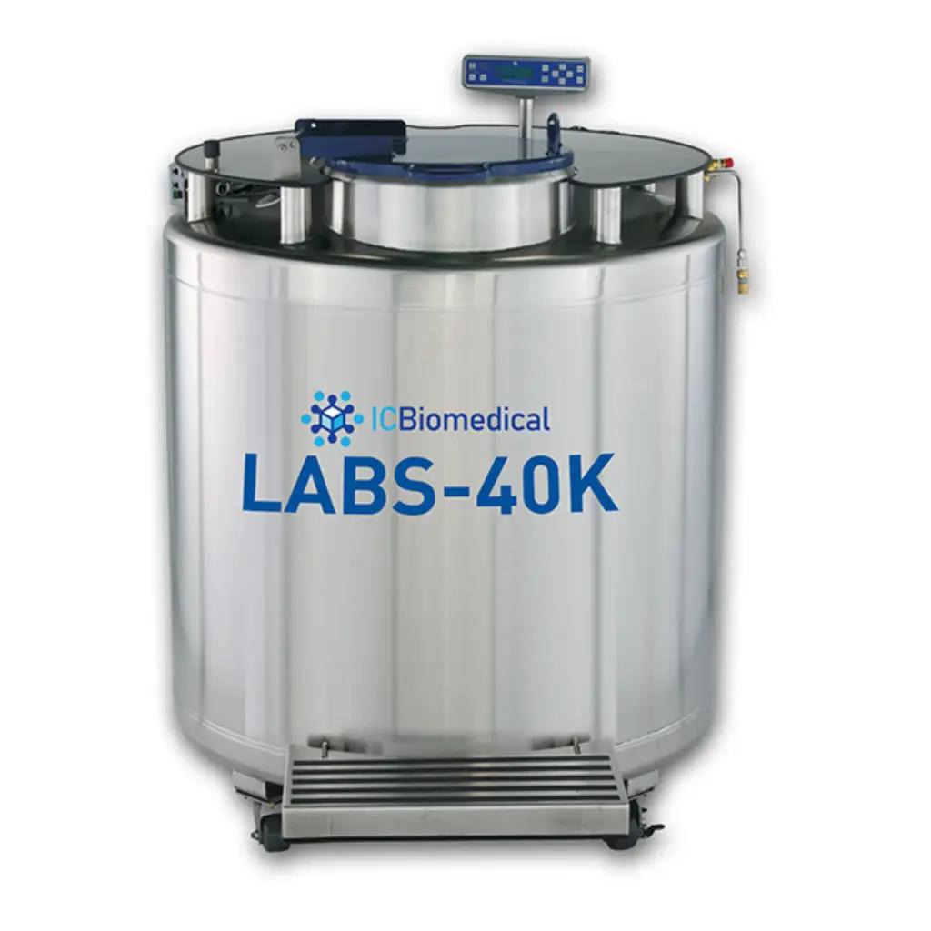 Taylor-Wharton LABS 40K Cryogenic Storage Base Unit without Controller for Liquid Nitrogen Sample Preservation