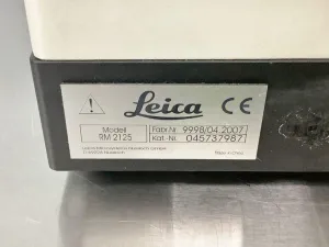 Leica RM2125RT Manual Rotary Microtome for Precise Tissue Sectioning, 10 of 10