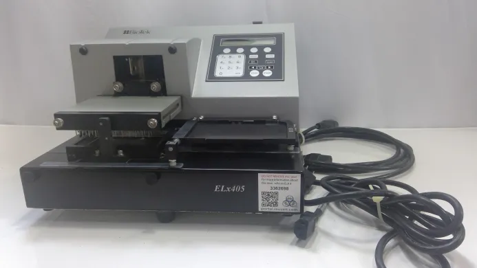 Bio-Tek ELx405 Automated 96-Well Plate Washer with Programmable Overflow Protection