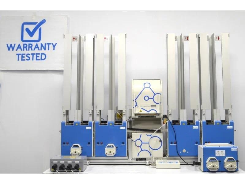 Analytik Jena CyBio CyBi-Well Vario Automated Liquid Handler with Dual Pipetting Heads and Integrated Peristaltic Pumps