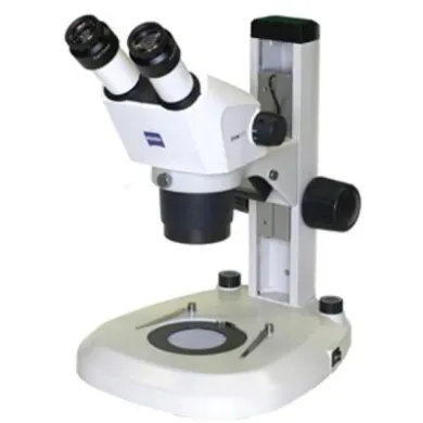 Zeiss Stemi 305 Binocular Stereo Microscope with LED Table Stand