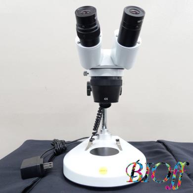SWIFT Laboratory Microscope with Two WF 10X/Ø20 Eyepieces and Power Adapter-cover