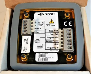 GF Signet 3-8540 Panel-Mounted Pump Pulser Flow Transmitter, 5 of 7
