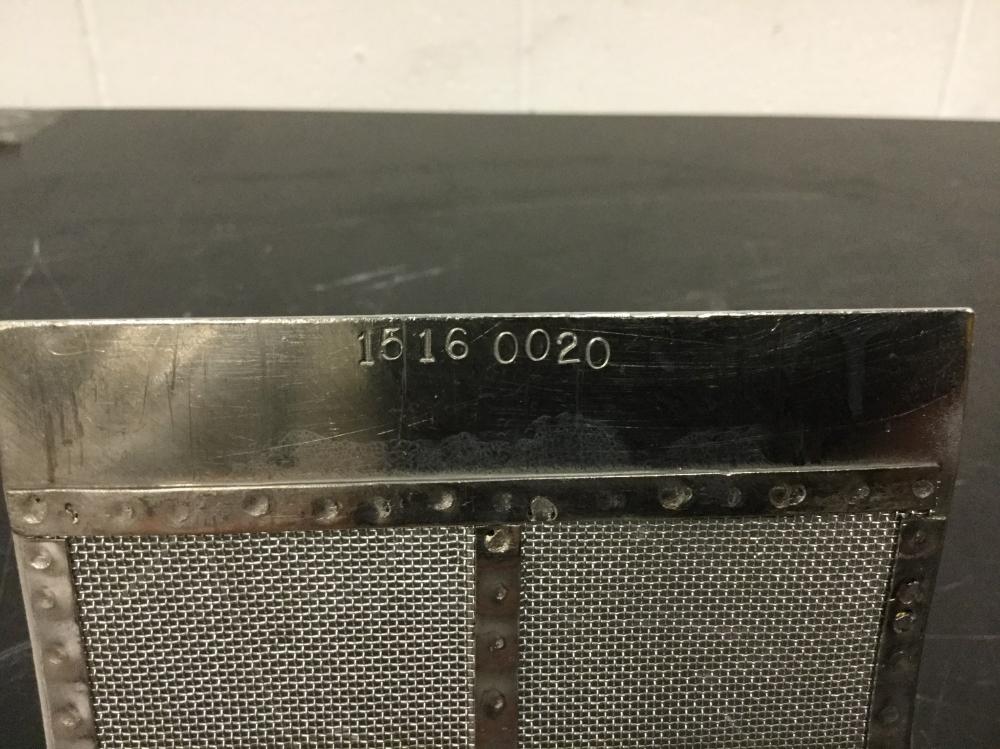 Fitzmill 1516 0020 Stainless Steel Mill Screen for Laboratory Milling Systems