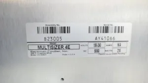 Beckman Coulter Multisizer 4e Electrical Sensing Zone Particle Size Analyzer, 13 of 13