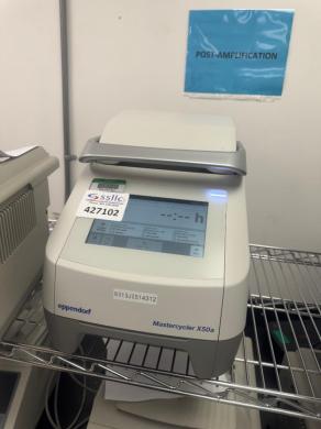 Eppendorf Mastercycler X50a Thermal Cycler Model 6313 with 96-Well Block-cover
