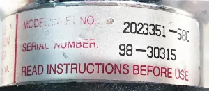 Liquid Air 2023351-580 Stainless-Steel Inert Gas Regulator (CGA 580), 3 of 3