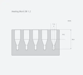 IKA DB 1.3 VWR Microtube Dry Block (1.5 ml), 2 of 2