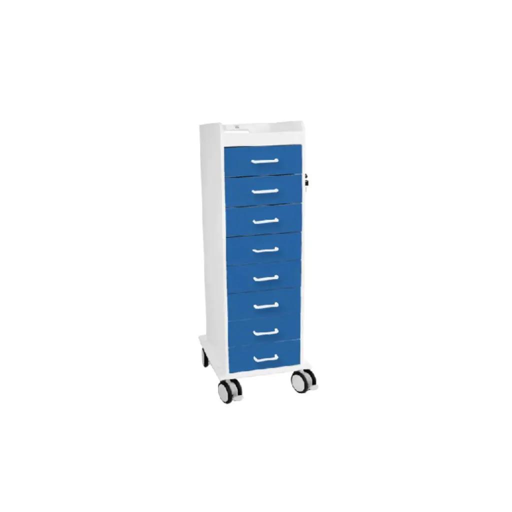 TrippNT TL 4D Medical and Laboratory Storage Cart with Locking Drawers